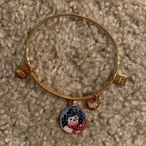 Alex and Ani Snowman Bangle